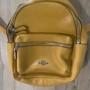 Coach Genuine Leather Mini Backpack